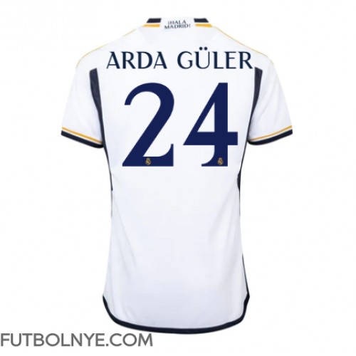 Camiseta Real Madrid Arda Guler #24 Primera Equipación 2023-24 manga corta